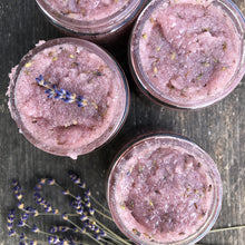 Load image into Gallery viewer, Hibiscus and Lavender bath and shower scrub