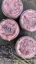 Load image into Gallery viewer, Hibiscus and Lavender bath and shower scrub
